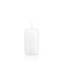 Bougie votive / bougie cylindrique MAEVA, blanc, 12cm, Ø6cm, 40h - Made in Germany