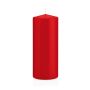 Bougie votive / bougie cylindrique MAEVA, rouge, 20cm, Ø8cm, 119h - Made in Germany