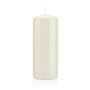Bougie votive / bougie cylindrique MAEVA, ivoire, 20cm, Ø8cm, 119h - Made in Germany