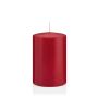 Bougie votive / bougie cylindrique MAEVA, rouge foncé, 15cm, Ø10cm, 113h - Made in Germany