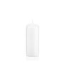 Bougie votive / bougie cylindrique MAEVA, blanc, 18,5cm, Ø6cm, 61h - Made in Germany