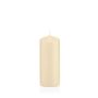Bougie votive / bougie cylindrique MAEVA, crème, 18,5cm, Ø6cm, 61h - Made in Germany
