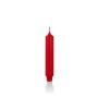 Bougie classique / bougie de ménage ARIETTA, rouge, 16,4cm, Ø2,8cm, 6h - Made in Germany