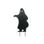 Élément décoratif d'Halloween Silhouette Fantôme SPOOKY GHOST, métal, noir, 75cm