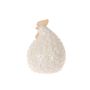 Figurine décorative Poule ARKAS en céramique, gris-blanc, 14,5x13,5x20cm