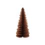 Grand sapin de Noël en papier marron TOFA, 130cm