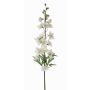 Delphinium artificiel ANDRIANA, blanc-vert, 90cm, Ø11cm
