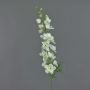 Delphinium artificiel ANDRIANA, blanc-vert, 90cm, Ø11cm