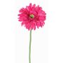 Gerbera artificiel HELLI, fuchsia, 65cm, Ø12cm