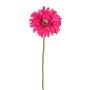 Gerbera artificiel HELLI, fuchsia, 65cm, Ø12cm