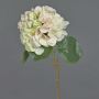 Hortensia en plastique CHIDORI, crème-rose, 60cm, Ø20cm