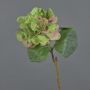 Hortensia en plastique CHIDORI, vert-rose, 60cm, Ø20cm