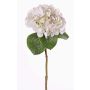 Hortensia en plastique CHIDORI, blanc-violet, 60cm, Ø20cm