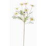 Marguerite décorative LEONIA, blanc, 60cm, Ø5cm