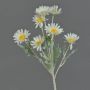 Marguerite décorative LEONIA, blanc, 60cm, Ø5cm