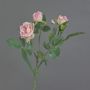 Rose artificielle CORALEE, rose, 50cm, Ø3-7cm