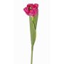 Fausse tulipe ROMANA, fuchsia, 45cm, Ø6cm