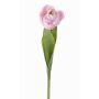 Fausse tulipe ROMANA, rose, 45cm, Ø6cm
