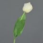 Fausse tulipe ROMANA, blanc, 45cm, Ø6cm