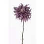 Dahlia décoratif SMILA, violet, 55cm, Ø12cm