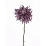 Dahlia décoratif SMILA, violet, 55cm, Ø12cm