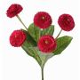 Marguerite artificielle HEIKE à piquer, fuchsia, 25cm, Ø4,5cm