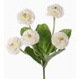 Marguerite artificielle HEIKE à piquer, blanc, 25cm, Ø4,5cm