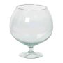 Verre à cognac XXL BARRON sur pied, boule/rond, transparent, 22,5 cm, Ø 13,5cm/20cm