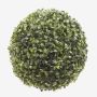 Buis boule artificiel FRITZ sur grille plastique, Ø20cm