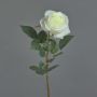 Fausse fleur Rose BRINA, blanc, 70cm