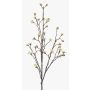 Branche d'érable décorative LIUVA, fleurie, crème, 110cm