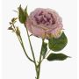 Fausse Rose CESCA, violet clair, 40cm