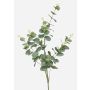 Branche textile Eucalyptus DEREK, vert-gris, 75cm