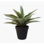 Succulente artificielle Agave DESIREE, vert, 20cm, Ø25cm