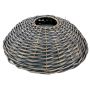 Panier pour sapin de Noël JERICHO en rotin, gris, 21cm, Ø87cm