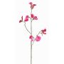 Branche de fleurs artificielles Lathyrus ASFALOTH, fuchsia, 65cm, Ø3-5cm