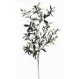 Branche d'olivier artificielle PANOS sur tige, difficilement inflammable, 110cm