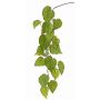 Branche de bégonia à feuilles artificielle KATRICE, vert-rouge, 110cm