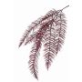 Branche de fougère royale synthétique KIMON, rouge, 120cm