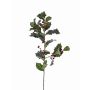 Branche d'if artificielle TIBAR avec baies, verte, 75cm
