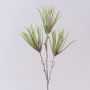 Branche de pin artificielle PEER, pailletée, verte, 50cm