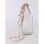 Guirlande en plastique Senecio SKERPA, tige, champagne, 75cm