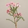 Fleur en cire artificielle AISHA, rose, 27cm, Ø1-1,5cm