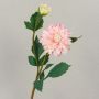 Dahlia en tissu rose-fuchsia PATRITZIA, 55cm, Ø4-9cm