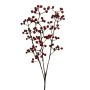 Branche artificielle Gaultheria FLOMER, baies, rouge, 60cm