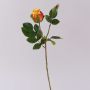 Rose artificielle RENESMEE, jaune-rouge, 45 cm, Ø 6 cm
