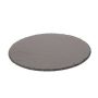 Dessous de plat rond MARIANO, ardoise, anthracite, 0,7cm, Ø20cm