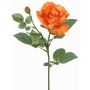 Rose artificielle WAIOLA, orange, 65 cm, Ø 11 cm