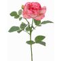 Fleur artificielle rose WAIOLA, rose-fuchsia, 65 cm, Ø 11 cm