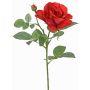 Fleur artificielle rose WAIOLA, rouge, 65 cm, Ø 11 cm
